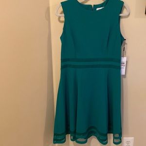 Calvin Klein True green dress